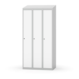 Novis garderobeskab skrå topplade 1:3 B90 cm