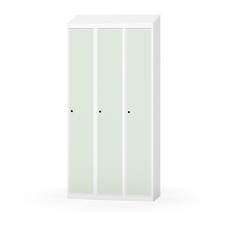 Novis garderobeskab skrå topplade 1:3 B90 cm