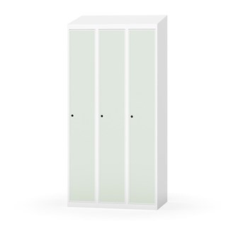 Novis garderobeskab skrå topplade 1:3 B90 cm