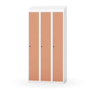 Novis garderobeskab skrå topplade 1:3 B90 cm