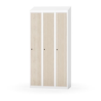 Novis garderobeskab skrå topplade 1:3 B90 cm