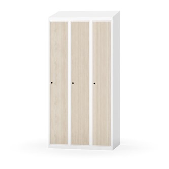 Novis garderobeskab skrå topplade 1:3 B90 cm