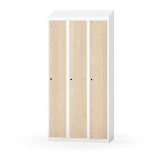 Novis garderobeskab skrå topplade 1:3 B90 cm