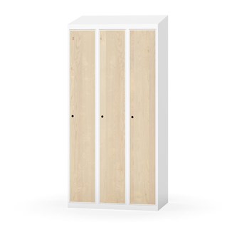 Novis garderobeskab skrå topplade 1:3 B90 cm