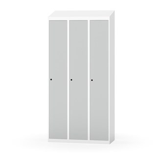 Novis garderobeskab skrå topplade 1:3 B90 cm