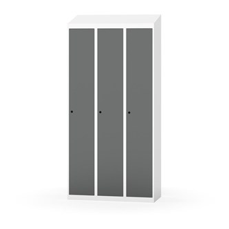 Novis garderobeskab skrå topplade 1:3 B90 cm