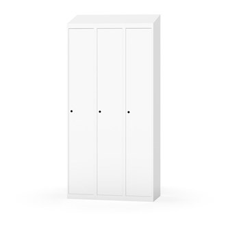 Novis garderobeskab skrå topplade 1:3 B90 cm