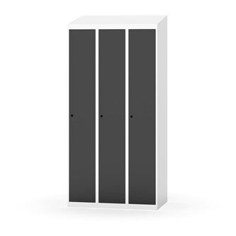 Novis garderobeskab skrå topplade 1:3 B90 cm