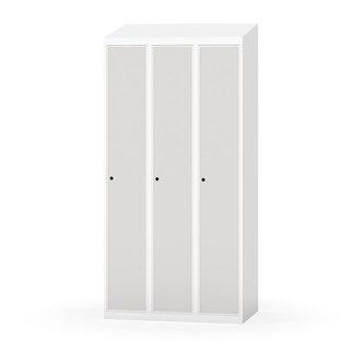 Novis garderobeskab skrå topplade 1:3 B90 cm