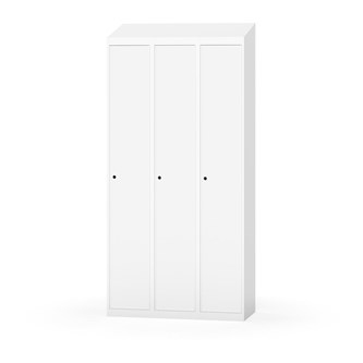 Novis garderobeskab skrå topplade 1:3 B90 cm