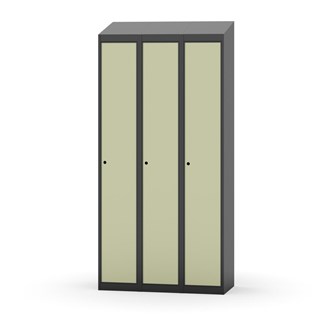 Novis garderobeskab skrå topplade 1:3 B90 cm