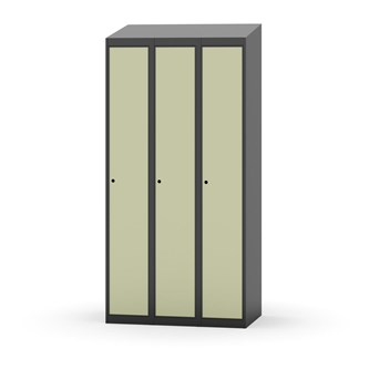 Novis garderobeskab skrå topplade 1:3 B90 cm