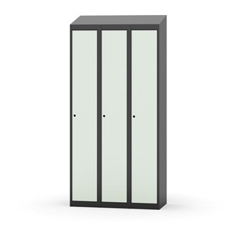 Novis garderobeskab skrå topplade 1:3 B90 cm