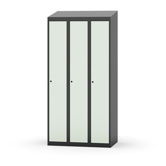 Novis garderobeskab skrå topplade 1:3 B90 cm
