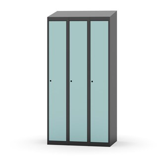 Novis garderobeskab skrå topplade 1:3 B90 cm