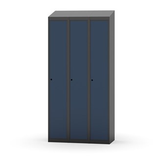 Novis garderobeskab skrå topplade 1:3 B90 cm