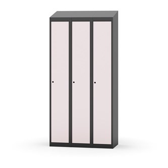 Novis garderobeskab skrå topplade 1:3 B90 cm