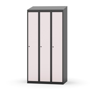 Novis garderobeskab skrå topplade 1:3 B90 cm