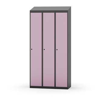 Novis garderobeskab skrå topplade 1:3 B90 cm
