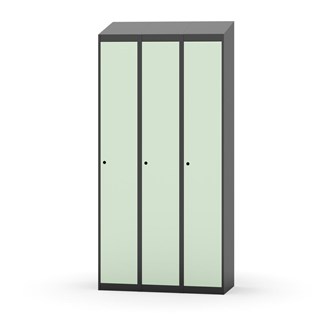 Novis garderobeskab skrå topplade 1:3 B90 cm