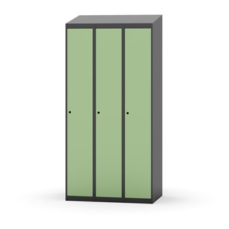Novis garderobeskab skrå topplade 1:3 B90 cm