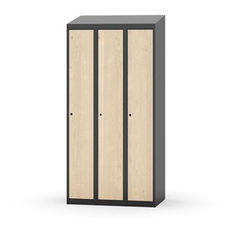 Novis garderobeskab skrå topplade 1:3 B90 cm