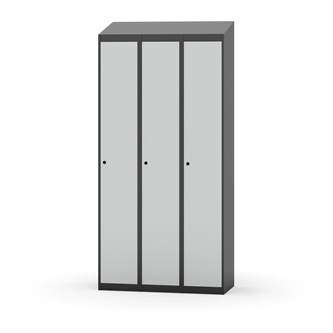 Novis garderobeskab skrå topplade 1:3 B90 cm