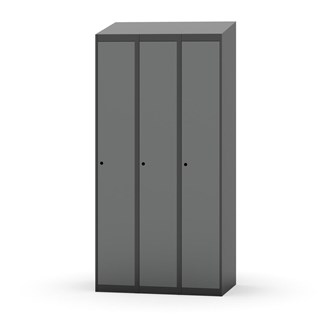 Novis garderobeskab skrå topplade 1:3 B90 cm