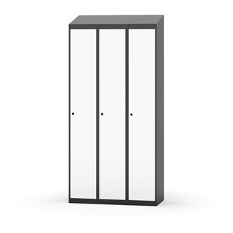 Novis garderobeskab skrå topplade 1:3 B90 cm