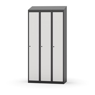 Novis garderobeskab skrå topplade 1:3 B90 cm