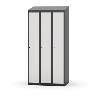 Novis garderobeskab skrå topplade 1:3 B90 cm