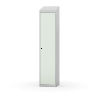 Novis garderobeskab skrå topplade 1:1 B40 cm