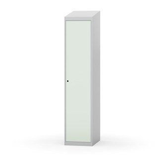 Novis garderobeskab skrå topplade 1:1 B40 cm