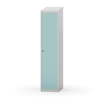 Novis garderobeskab skrå topplade 1:1 B40 cm