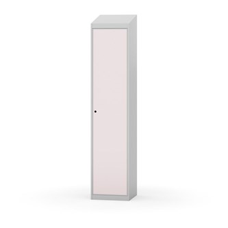Novis garderobeskab skrå topplade 1:1 B40 cm