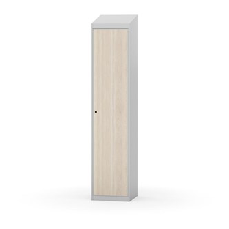 Novis garderobeskab skrå topplade 1:1 B40 cm