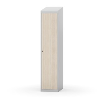 Novis garderobeskab skrå topplade 1:1 B40 cm