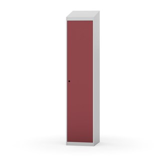Novis garderobeskab skrå topplade 1:1 B40 cm
