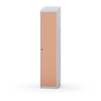 Novis garderobeskab skrå topplade 1:1 B40 cm