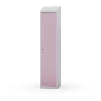Novis garderobeskab skrå topplade 1:1 B40 cm