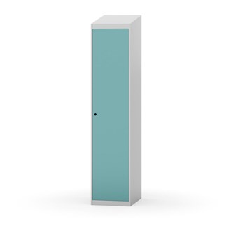 Novis garderobeskab skrå topplade 1:1 B40 cm