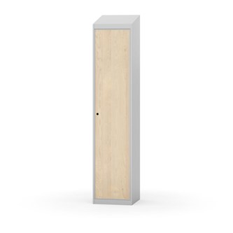 Novis garderobeskab skrå topplade 1:1 B40 cm