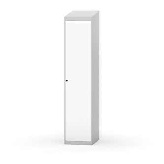 Novis garderobeskab skrå topplade 1:1 B40 cm