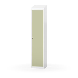 Novis garderobeskab skrå topplade 1:1 B40 cm