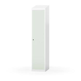 Novis garderobeskab skrå topplade 1:1 B40 cm