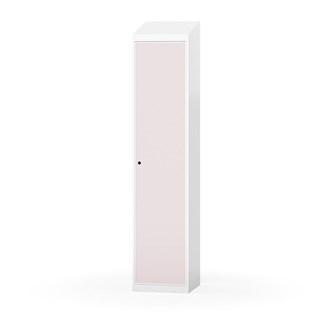 Novis garderobeskab skrå topplade 1:1 B40 cm