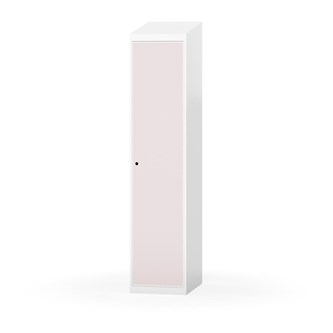 Novis garderobeskab skrå topplade 1:1 B40 cm