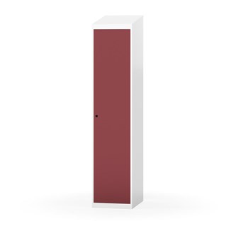 Novis garderobeskab skrå topplade 1:1 B40 cm