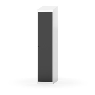 Novis garderobeskab skrå topplade 1:1 B40 cm
