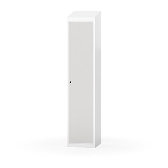 Novis garderobeskab skrå topplade 1:1 B40 cm